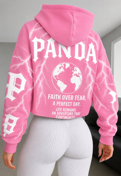Panda World Graphic Hoodie
