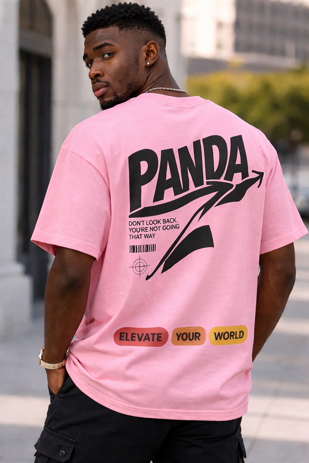 Panda World Graphic Tee