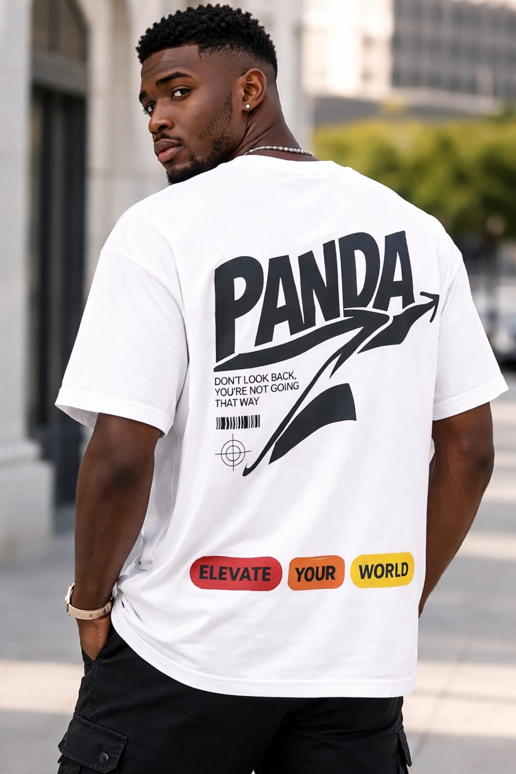 Panda World Graphic Tee